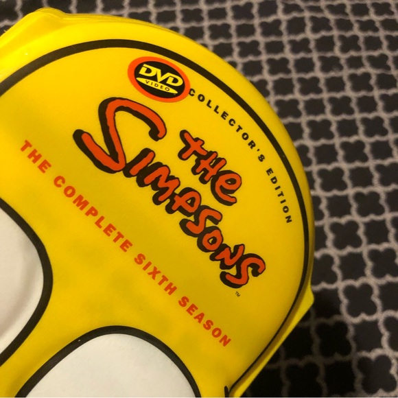 The Simpsons 2005 Complete Season 6 DVD 4 Disc Set Homer Collectors Edition NEW - Picture 2 of 4